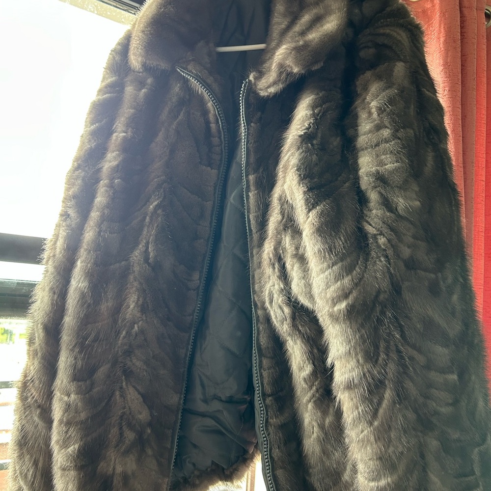 Luxurious Brown Fur Jacket